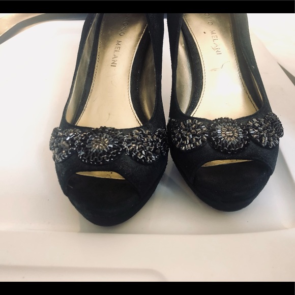Antonio Melani Peep-Toe Pumps - Size 6.5 - Picture 7 of 12
